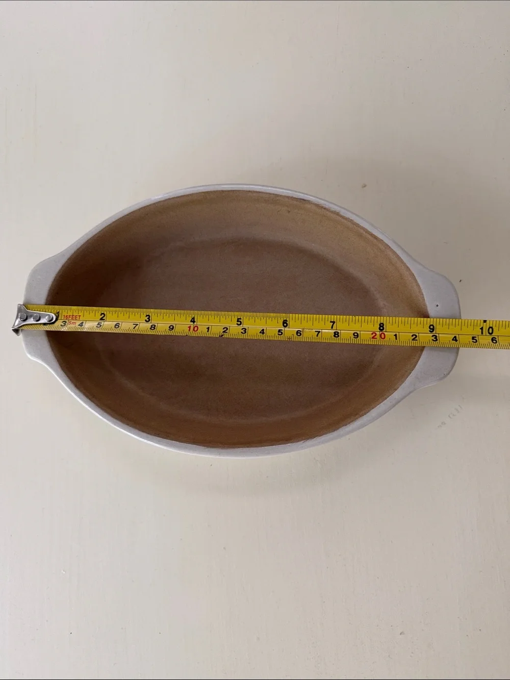 The Pampered Chef Stoneware Family Heritage Collection 9” Oval Baking Dish